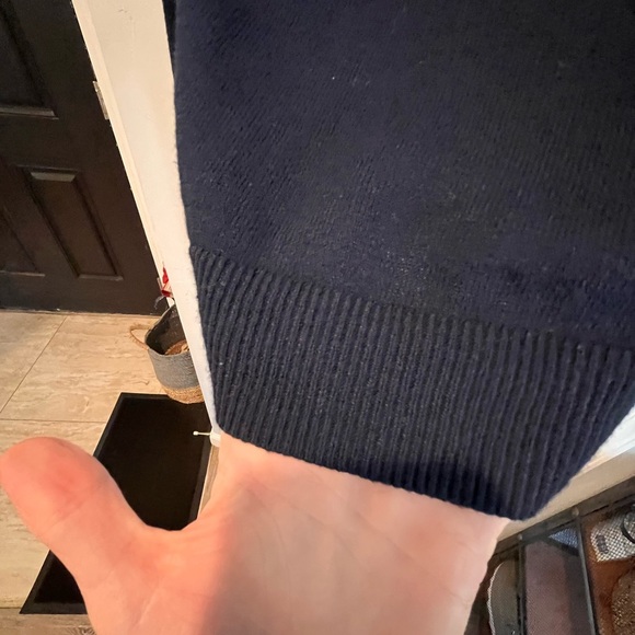 Gap Navy Open Front Cardigan - Picture 3 of 6